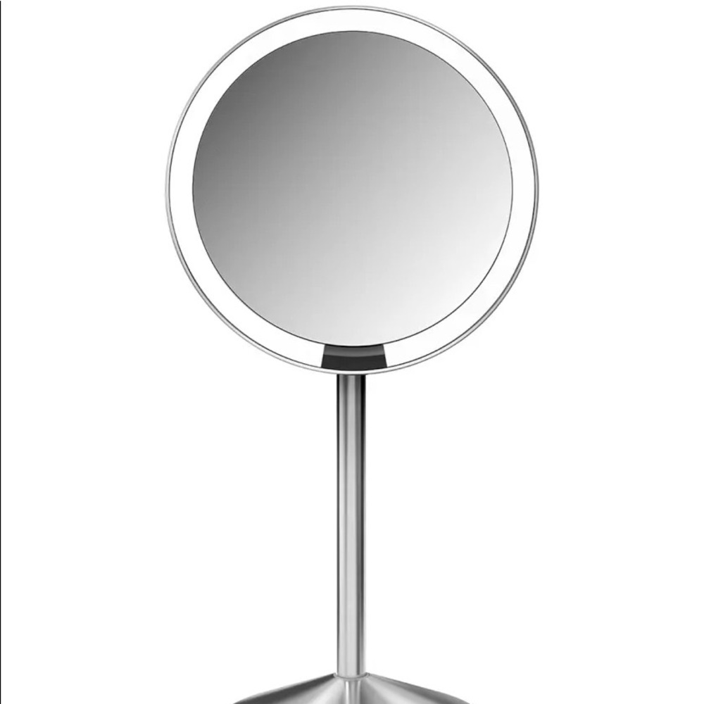 Simplehuman 5" Sensor Makeup Mirror with Travel Case and Charger